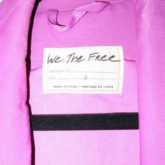 FREE PEOPLE Lennie ob1207043 Deep V Neck Lined Purple Vest Womens Small - Picture 3 of 7